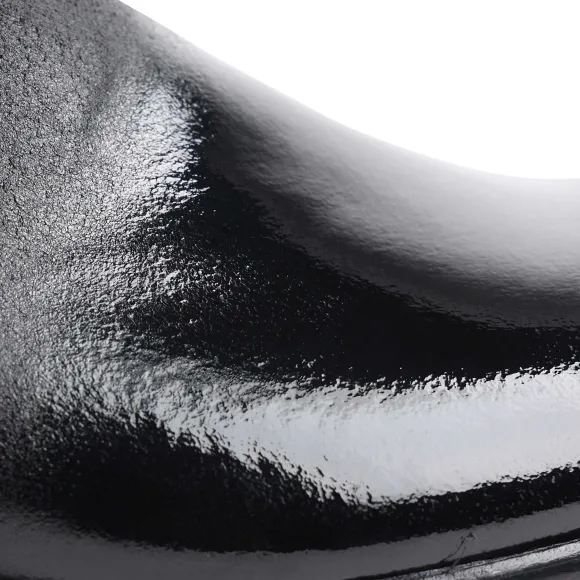 Monet A-Line Patent Suede Smoking Slipper