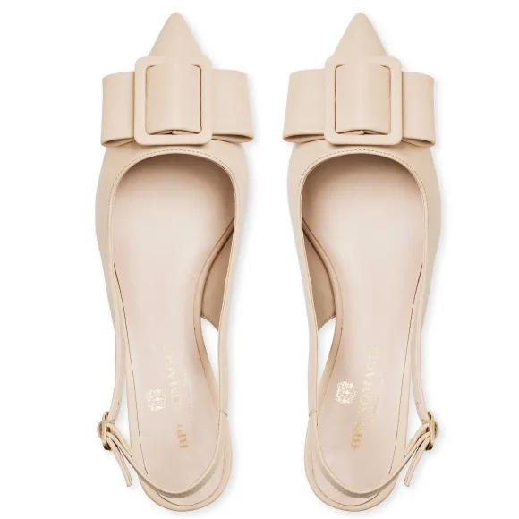Morena Slingback Pump Leather